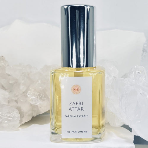 30 ml Parfum Extrait Zafri Attar from The Parfumerie. Certified Organic Can Alcohol.