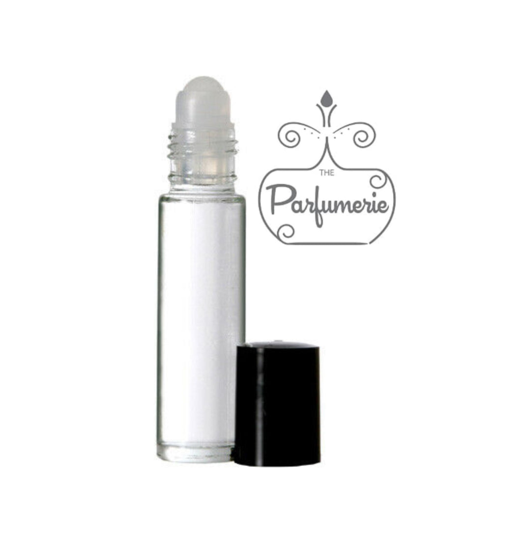 Clear 10 ml Roller Bottle with Plastic Insert and Black Cap