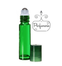 Load image into Gallery viewer, Green Roller Bottle with Steel Insert and Green cap