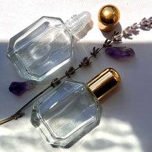Load image into Gallery viewer, The best of 2 world&#39;s...a perfume bottle AND a roll on bottle! Size is half ounce!