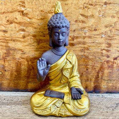 Mini estatua de Buda de oro
