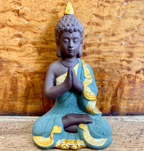 Load image into Gallery viewer, Green Mini Buddha Statue