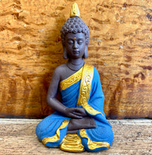 Load image into Gallery viewer, Blue Mini Buddha Statue