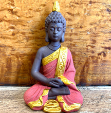 Load image into Gallery viewer, Red Mini Buddha Statue
