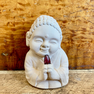 Baby Buddha with Purple Amethyst