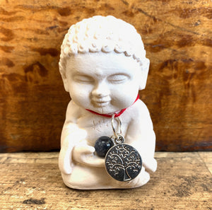 Baby Buddha with Tree of Life Necklace