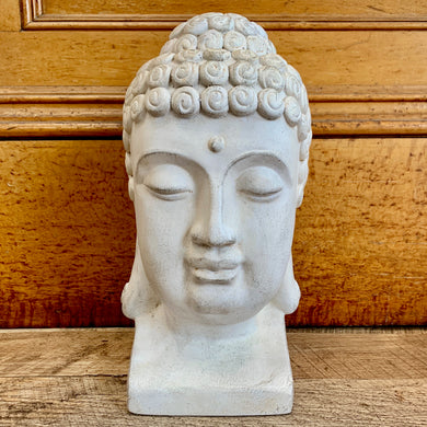 Cabeza de Buda de cerámica