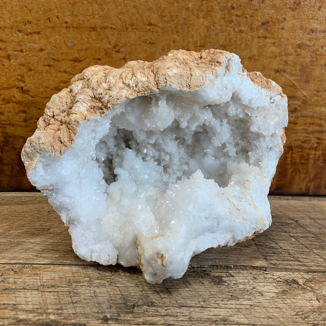 Calcite Quartz Crystal Geode (Large)