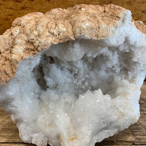 Calcite Quartz Crystal Geode (Large)