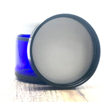 Load image into Gallery viewer, 1 oz. Cobalt Glass Straight Side Jar- Cosmetic Jar