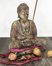 Load image into Gallery viewer, Meditating Chakra Buddha Incense Holder Burner