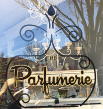 Load image into Gallery viewer, The Parfumerie Store Logo located in Connecticut, USA. Woman owned business. High quality, Sustainably Sourced products.
