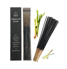 Load image into Gallery viewer, Organic Lemongrass Therapeutic Essential Oil Incense. Long Lasting Aroma. Rejuvenating scent.