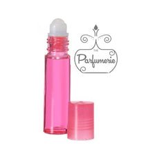 Load image into Gallery viewer, Pink Roll On Bottle with Plastic Insert and Pink Cap