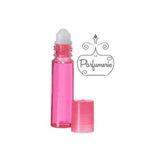 Load image into Gallery viewer, Pink Roll On Bottle with Plastic Insert and Pink Cap