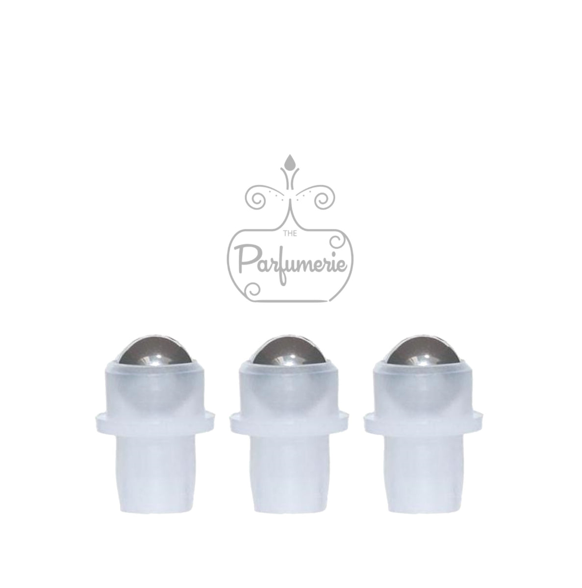 Amber Glass Roll On Bottles 10 ml - Steel Rollerball Inserts 1/3 oz ...