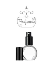 Load image into Gallery viewer, Perfume Bottle. Atomizer Bottle with Sprayer top in Black with matching over cap. These Spray Bottles are perfect for Perfume Oils, Essential Oils, Fragrance Oils and Room Sprays.