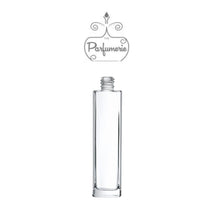 Load image into Gallery viewer, Tower Tall Style Perfume Bottle. This does not show a Sprayer Top with matching over cap. Atomizer bottle is great for Essential Oils, Perfume Oils, Fragrance Oils and Room Sprays.