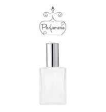 Load image into Gallery viewer, 2 oz. Frosted Glass Perfume Bottles. Atomizer Spray Bottles. Silver Sprayer top with matching over cap. Atomizer Bottles perfect for Perfume Oils, Essential Oils, Fragrance Oils and Room Sprays.