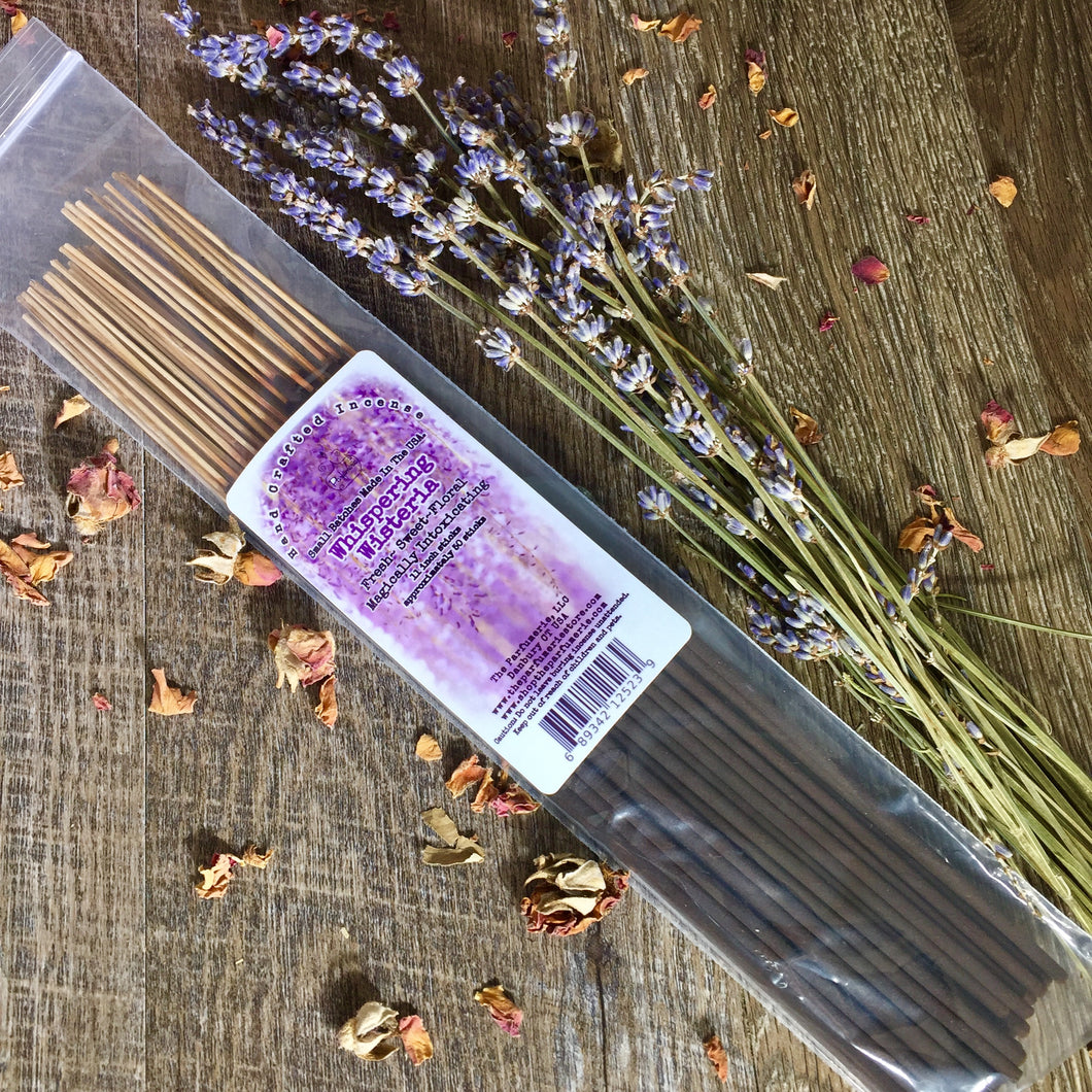 Meditation Incense hand crafted in small batches. Sustainably sourced. Premium fragrance that is guaranteed fresh!
