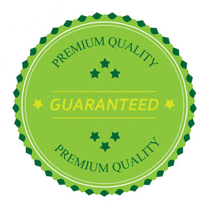 Our  guarantee PREMIUM QUALITY seal .